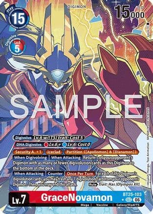 GraceNovamon (Alternate Art) — Dual Revolution