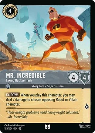 Mr. Incredible - Taking Out the Trash (Foil) — Wilds Unknown