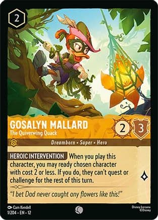 Gosalyn Mallard - The Quiverwing Quack — Wilds Unknown