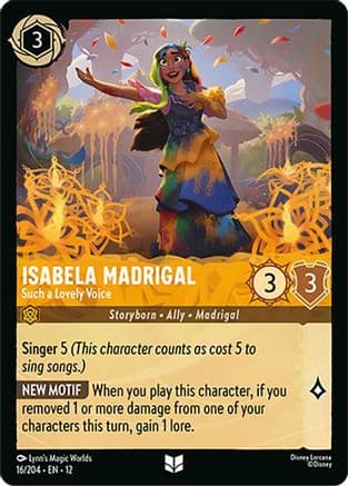 Isabela Madrigal - Such a Lovely Voice — Wilds Unknown