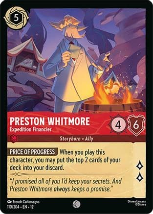Preston Whitmore - Expedition Financier — Wilds Unknown