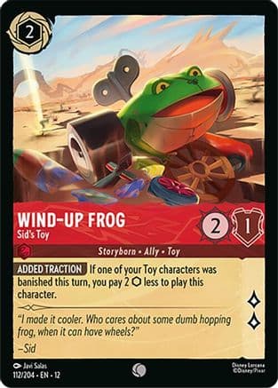 Wind-Up Frog - Sid's Toy — Wilds Unknown