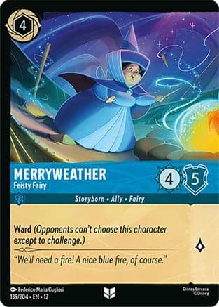 Merryweather - Feisty Fairy (Foil) — Wilds Unknown