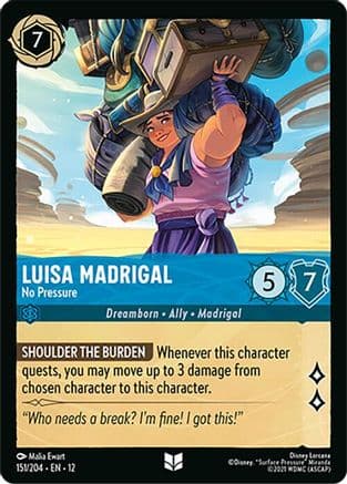 Luisa Madrigal - No Pressure — Wilds Unknown