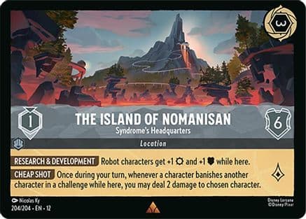 The Island of Nomanisan - Syndrome's Headquarters — Wilds Unknown
