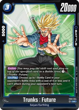 Trunks : Future - FB10-034 — Cross Force