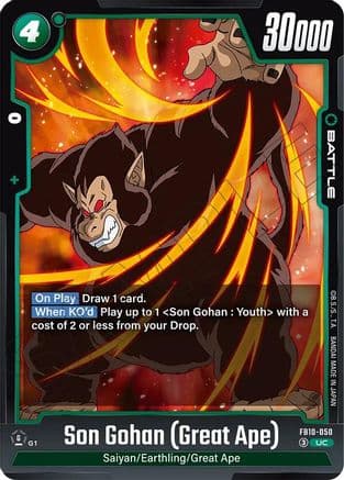 Son Gohan (Great Ape) — Cross Force