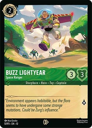 Buzz Lightyear - Space Ranger — Disney Lorcana Promo Cards