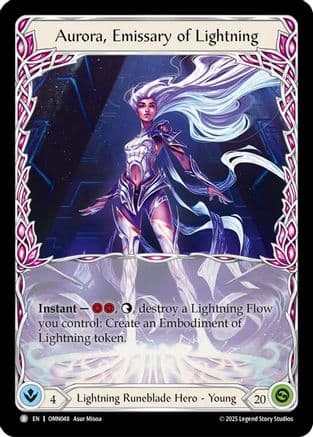 Aurora, Emissary of Lightning — Omens of the Third Age