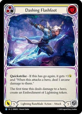 Dashing Flashfoot — Omens of the Third Age