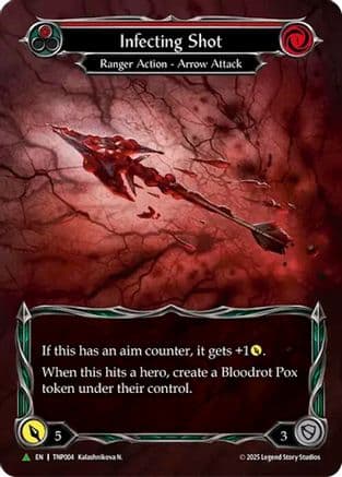 Infecting Shot (Red) (Marvel) - TNP004 — Flesh and Blood: Promo Cards