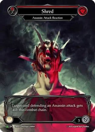 Shred (Red) (Marvel) - TNP013 — Flesh and Blood: Promo Cards