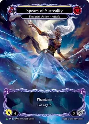 Spears of Surreality (Yellow) (Marvel) - TNP017 — Flesh and Blood: Promo Cards