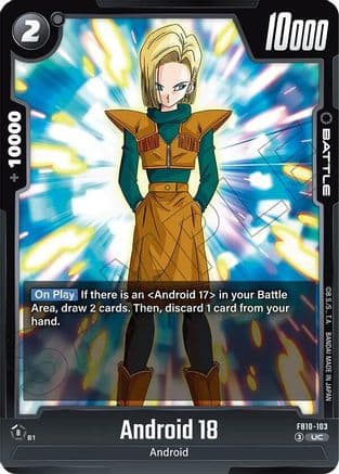 Android 18 - FB10-103 — Cross Force