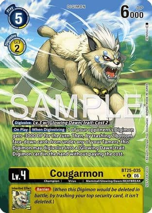Cougarmon (Full Art) — Dual Revolution