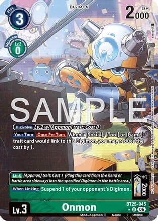 Onmon (Full Art) — Dual Revolution