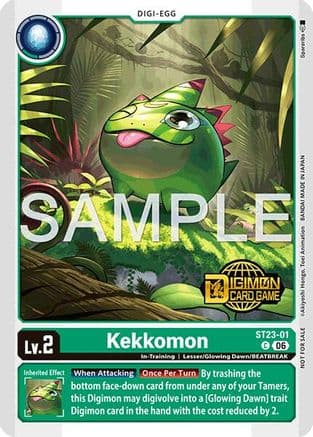 Kekkomon (Welcome Tamers Pack Vol.2) — Starter Deck 23: Beatbreak Release Event Cards