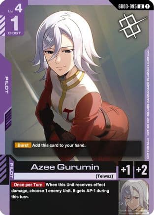 Azee Gurumin (Judge Pack 02) — Gundam Promotional Cards