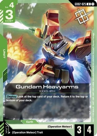 Gundam Heavyarms (Judge Pack 02) — Gundam Promotional Cards