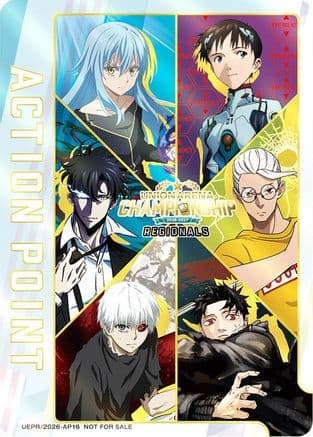 Action Point Card (AP16) (Regionals 26-27) — Union Arena Promotion Cards