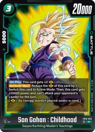 Son Gohan : Childhood - FB10-055 — Cross Force