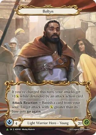 Boltyn - HER160 — Flesh and Blood: Promo Cards