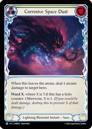 Corrosive Space Dust (Yellow) — Omens of the Third Age