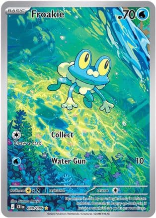 Froakie - 088/086 — ME04: Chaos Rising Pokémon TCG card by Susumu Maeya