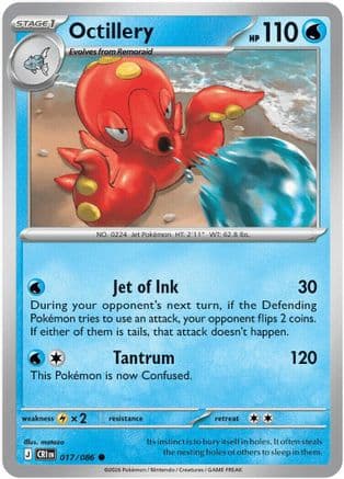 Octillery — ME04: Chaos Rising Pokémon TCG card by matazo