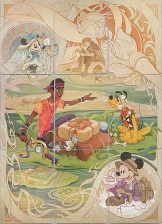 Wilds Unkown Puzzle Insert (Set of 9) — Wilds Unknown
