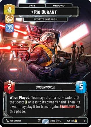 Rio Durant - Beckett's Right Hands — Organized Play Promos