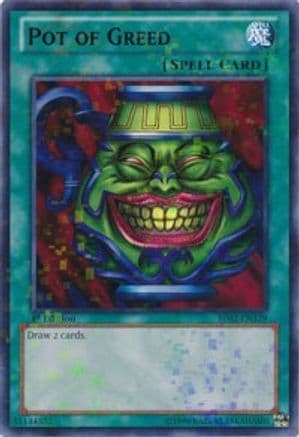 Pot of Greed (Mosaic Rare) — Yu-Gi-Oh! card