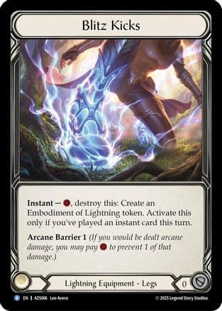 Blitz Kicks — Armory Deck: Zyggy