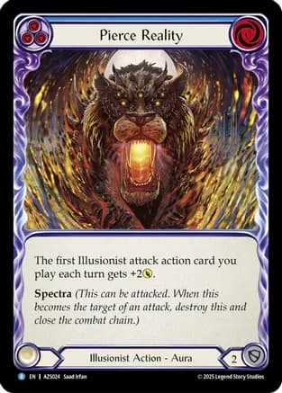 Pierce Reality (Blue) — Armory Deck: Zyggy