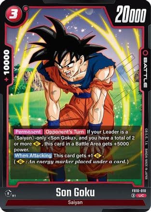 Son Goku - FB10-010 — Cross Force