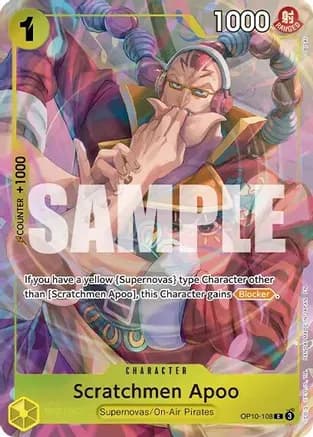 Scratchmen Apoo (Premium Card Collection -Best Selection Vol. 6-) — One Piece Promotion Cards