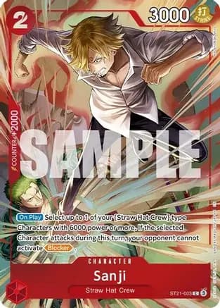 Sanji (Premium Card Collection -Best Selection Vol. 6-) — One Piece Promotion Cards