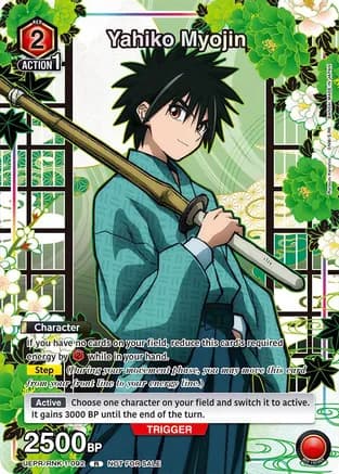 Yahiko Myojin (092) — Union Arena Promotion Cards