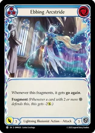 Ebbing Arcstride (Blue) — Omens of the Third Age