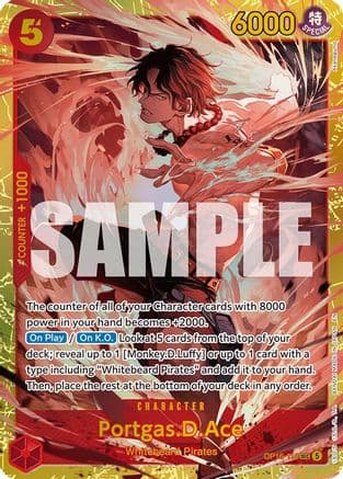 Portgas.D.Ace (118) — The Time of Battle