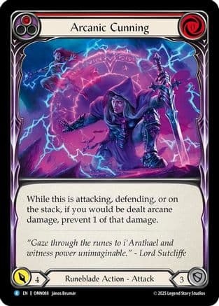 Arcanic Cunning (Red) — Omens of the Third Age