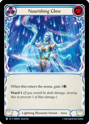 Nourishing Glow (Blue) — Omens of the Third Age