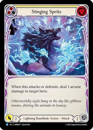 Stinging Sprite (Yellow) — Omens of the Third Age