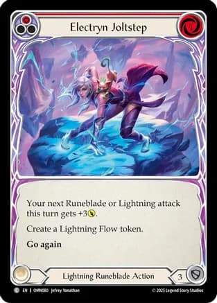 Electryn Joltstep (Red) — Omens of the Third Age