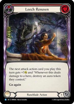 Leech Renown (Red) — Omens of the Third Age
