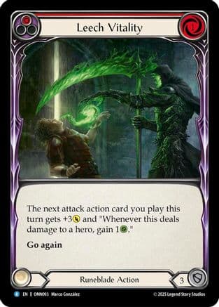Leech Vitality (Red) — Omens of the Third Age