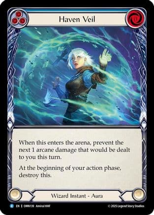 Haven Veil (Blue) — Omens of the Third Age