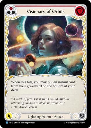 Visionary Of Orbits (Red) — Omens of the Third Age