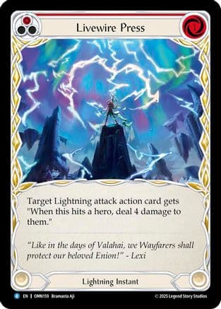 Livewire Press (Red) — Omens of the Third Age
