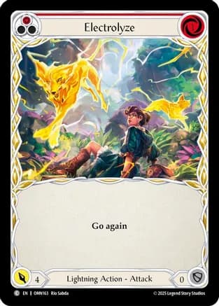 Electrolyze (Red) — Omens of the Third Age